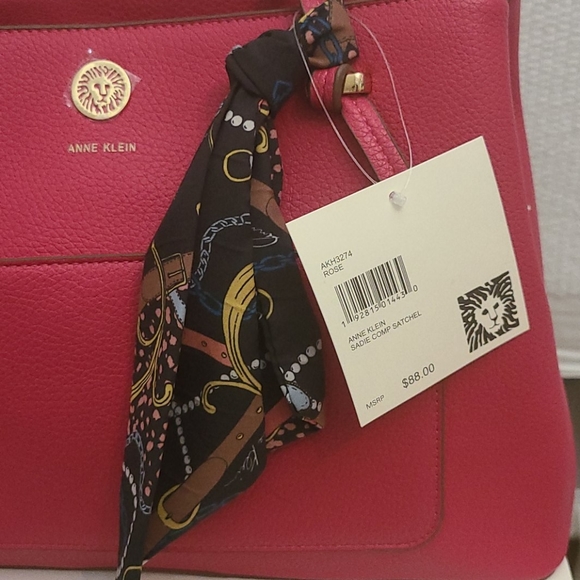 Anne Klein | Bags | Red Pink Anne Klein Purse | Poshmark